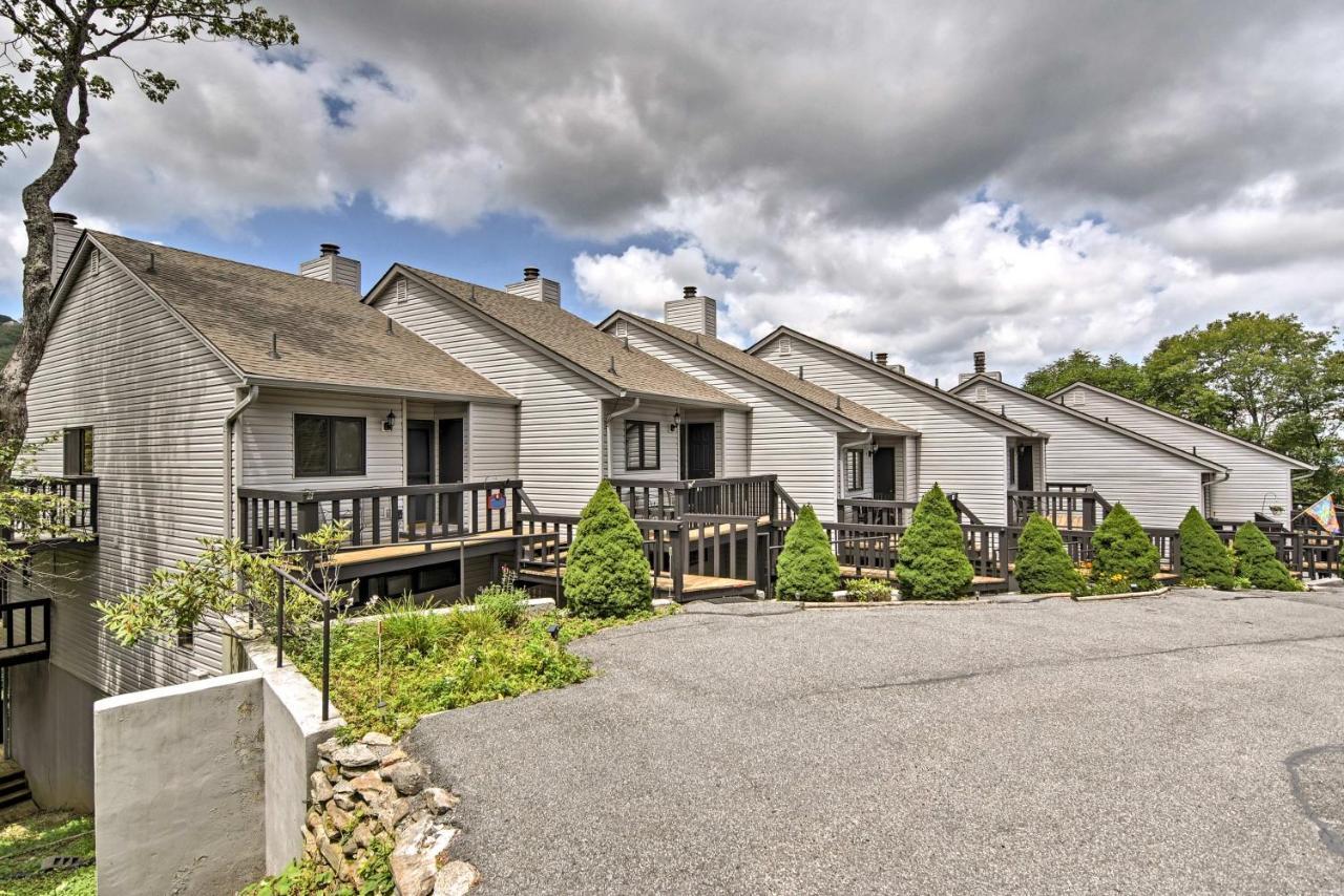 Beech Mountain Condo With Balcony, Walk To Resort! Exterior photo
